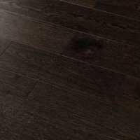 Parquet en bois d'ingénierie à 2 couches BBL, chêne antique traditionnel, avec noyau SPC et placage bois, système de pose Valinge Click, brossé à la main