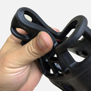 Thân Thiện Với Môi Tùy Chỉnh Có Thể Điều Chỉnh Chống-Cắn sủa Nhai Mềm Silicone Pet Cao Su Con Chó Giỏ Mõm Cho Chó hung hăng - Product Image 3