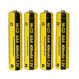 AAA <span class=keywords><strong>1.2V</strong></span> NI-CD 400mAh pin có thể sạc lại AAA 400mAh Nickel Cadmium pin di động - Product Image 5