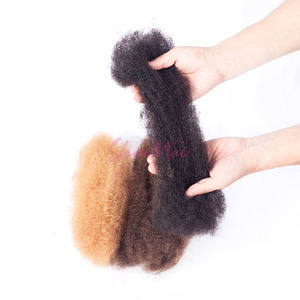 Hot Selling 100% Virgin Cuticula Uitgelijnd <span class=keywords><strong>Afro</strong></span> <span class=keywords><strong>Kinky</strong></span> Bulk Menselijk Haar Rauw Onbewerkt Voor Vlechten Twist En Dreadlocks Groothandel - Product Image 6