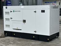 Générateur Diesel 125 kVA Insonorisé, Électrique, Énergie Alternative, Genset 50Hz 60Hz Super Silencieux, Électricité 125 kVA 100 kW
