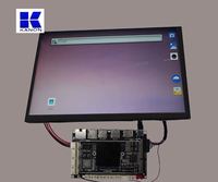 10,1 pulgadas 1024*600 Panel FHD Delgado Módulo TFT LCD Monitor de pantalla táctil disponible con placa de controlador original