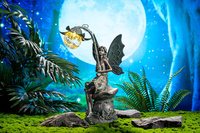 Produits en promotion : Statues de fées extérieures personnalisées en résine, faites à la main, décorations de jardin personnalisées, sculptures, vente en gros