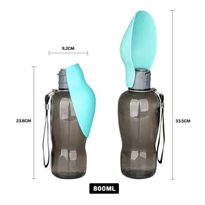 Large Capacity Outdoor Travel Outdoor Portable Dog Water Bottle