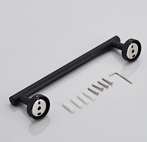 Set di accessori da bagno di lusso con pennello nero oro cinese di fabbrica cinese di Design moderno - Product Image 6