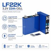 Cellule prismatique LFP LF22K 3.2V 22Ah à faible résistance interne pour alimentation de chariots de golf et chariots élévateurs