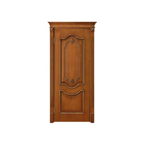 Puerta Interior Minimalista de Madera Sólida con Acabado de Superficie, Apertura Manual, Aislamiento Acústico, para Dormitorio - Product Image 5