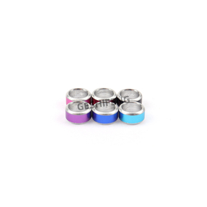 Ventas <span class=keywords><strong>de</strong></span> fábrica Color personalizado oscuro <span class=keywords><strong>de</strong></span> 4-16mm con diseño <span class=keywords><strong>de</strong></span> anillo <span class=keywords><strong>de</strong></span> núcleo dorado Borde recto Bandas <span class=keywords><strong>de</strong></span> anillo <span class=keywords><strong>de</strong></span> pintura colorida - Product Image 2