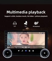 Estéreo para Auto Android de 10 Pulgadas, Compatible con CarPlay y Android Auto, Aplicaciones Instalables, Navegación GPS, Pantalla Táctil, Reproductor Multimedia, 2GB+32GB