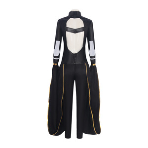 Disfraz de Cosplay de Storm para Mujer, Mono Negro, Blanco y Dorado con Capa, Traje de Juego de Rol de Película de Halloween - Product Image 5
