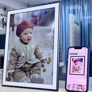 Marco de Fotos Electrónico de Tinta Electrónica de Bajo Consumo de 13.3 Pulgadas, Reproductor de Imágenes Estáticas para Exhibición de Arte en el Hogar, Publicidad en Tiendas, Pantalla de Pared - Product Image 1
