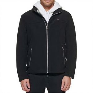 Veste coupe-vent de haute qualité à coque rigide avec col montant et fermeture éclair pour le cyclisme hivernal et la randonnée en plein air - Product Image 3