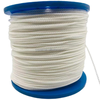 Cordes d'emballage en nylon (polyamides) de haute qualité cordon de perles fil de nylon 1mm 2mm 3mm corde en nylon tressée