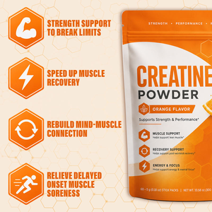 Creatina Monohidrato Micronizada en Polvo, Apoya la Fuerza, la Recuperación Post-Entrenamiento y la Concentración Durante el Entrenamiento, Suplemento para Atletas - Product Image 3