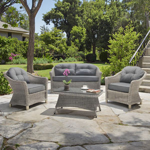 AUDU UK Muebles de exterior resistentes al fuego Juego de sillas de jardín Descuento Sofás de jardín de ratán al aire libre en Cambridge - Product Image 3