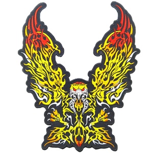 Embroidered Chenille Fabric Lace Eco-Friendly Custom Large Size Iron-On Patches for <b>Hats</b>-Personalized Design - Product Image 4