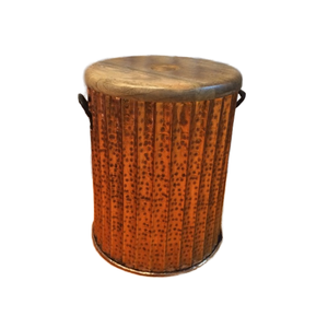 Table d'appoint en métal moderne et élégante en fer en forme de nouveau tronc d'arbre pour la décoration de salon à la maison gravée - Product Image 1