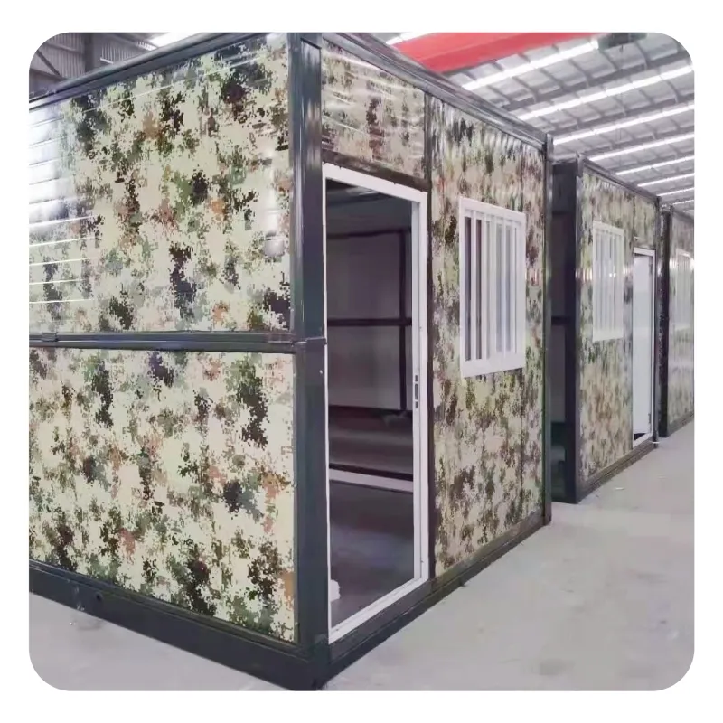 Cheap Modular Prefab Mobile 20 Ft House Homes Portable Toilet Shower integrated office Flat Pack Prefab Container House Homes