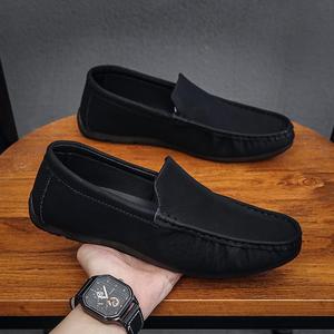 Chaussures mocassins décontractées en cuir PU pour hommes - Product Image 6