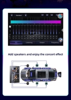 Écran multimédia automobile Android 10 2K, processeur Octa Core, stockage 4+64G/6+128G, double amplificateur de puissance DSP, 4G/WiFi, GPS, Mirror Link, OBD2, RGB