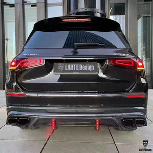 สำหรับ Mercedes-Benz GLS Maybach สภาพใหม่ ชุดแต่งคาร์บอนไฟเบอร์ LD-Style สำหรับดิฟฟิวเซอร์หน้า ชุดแต่งตัวถัง GLS อัพเกรด - Product Image 6