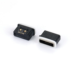 Không thấm nước USB Loại C kết nối nữ 6pin SMT + thông qua lỗ PCB gắn kết Loại C kết nối - Product Image 2