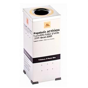 Papelera Cuadrada Zincada Pintada Oxidon 2205 R Waste <b>Bin</b> - Product Image 2