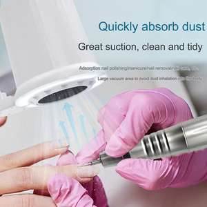 Профессиональный клиент собственной торговой марки Oem два в одном бестеневая лампа для пылесборника для маникюрного салона - Product Image 4