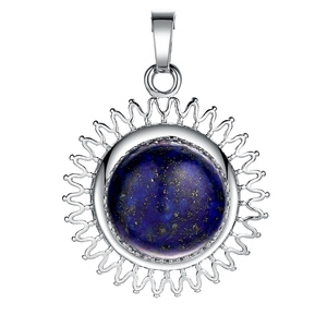 Collier ras de cou en argent Sterling 925 rond ou coquille, Cabochon ou coquille, bijou pour les femmes - Product Image 3