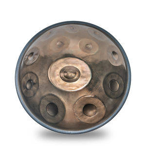 Tom etéreo, longa sustentação, ricos Overtones, Ash material de aço, Bronze Golden Mirror-16 Notas Handpan - Product Image 2