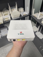 VSOL V1600GS-R Layer 3 GPON OLT 1 Port 1:64 5W Daya Rendah dengan Uplink 10G 2xGE Routing Statis NAT untuk ISP Kecil