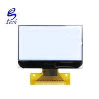 128*64-5020 Layar Tampilan LCD COG Antarmuka MCU ST7565P 32Pin Modul LCD Dot Matrix Soldering