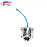 N-Typ Buchsenflansch auf MMCX Stecker 90 Grad für SS405 SS-405 RG405 RF Flexibles Pigtail Jumper Verlängerungskabel
