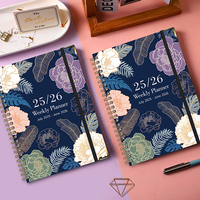 Carnet de notes professionnel A5 en cuir PU, journal ligné, organiseur de réunions de bureau, bloc-notes d'écriture