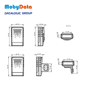 Escáner de Código de Barras Inalámbrico Bluetooth Mini RS300BT de Mobydata, Escáner de Anillo para Dedo con Batería Extraíble - Product Image 5