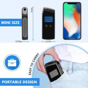 Bafômetro Digital Profissional de Alta Precisão com Sensor Semicondutor Portátil e Bateria de Lítio - Product Image 3