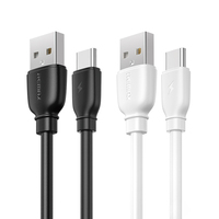 Remax Rejoignez-nous Chargeur RC-138 Micro Type C Fast Pd Charging 2.4A Pvc Câble Usb vers Usb-C