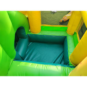 Castillo Inflable Comercial con Diseño Nuevo, Castillo Inflable con Temática de Animales de la Jungla para Niños con Tobogán y Piscina - Product Image 6