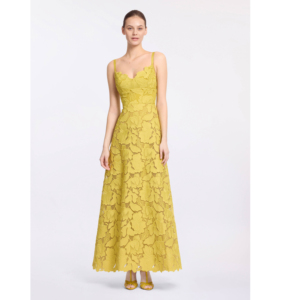 Yellow Lace Maternity Dress - Elegant & Comfortable