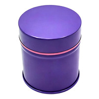 Boîte à thé portable en fer scellée en gros. Boîte en métal de qualité alimentaire, idéale pour stocker le thé et la poudre de matcha en voyage.