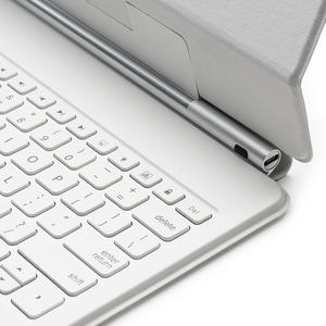 Pour <span class=keywords><strong>samsung</strong></span> Tab S9 + pavé tactile intelligent de <span class=keywords><strong>12</strong></span>.4 <span class=keywords><strong>pouces</strong></span> avec réglage multi-angle et housse de protection pour <span class=keywords><strong>tablette</strong></span> à rétroéclairage coloré - Product Image 5