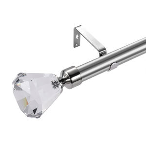 Accessoires d'extrémités <span class=keywords><strong>de</strong></span> tige <span class=keywords><strong>de</strong></span> rideaux <span class=keywords><strong>de</strong></span> Chine <span class=keywords><strong>de</strong></span> qualité bon marché <span class=keywords><strong>Original</strong></span> cristal rond rideaux <span class=keywords><strong>de</strong></span> fenêtre ensemble <span class=keywords><strong>de</strong></span> tringle à rideau pôle réglable - Product Image 6