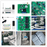 Armoire de distribution de pompe longue portée avec interrupteur de télécommande 1 canal 12-24V avec communication Lora Code d'apprentissage à rétroaction bidirectionnelle