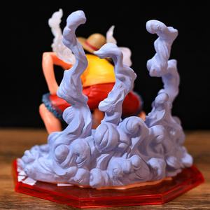 Figurine <span class=keywords><strong>Luffy</strong></span> <span class=keywords><strong>Gear</strong></span> 2 en PVC de 12 cm pour collection, décoration, modèle de jouet, à partir de 14 ans - Product Image 3