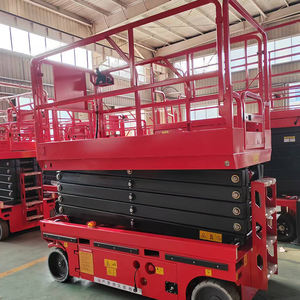 Plataformas elevadoras de tijera con capacidad de carga de 500Kg autopropulsadas de gran venta, altura de elevación de 8 metros para ingeniería y jardinería - Product Image 2