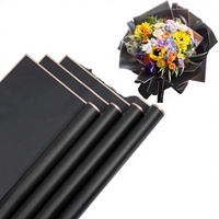Papier d'emballage personnalisé en gros, papier d'emballage de luxe pour cadeaux, papier d'emballage avec logo floral pour offrir des cadeaux de vacances