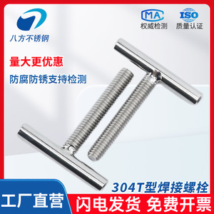 304 Stainless Steel T-Bolts M4 M5 M6 M8 M10 M12 M14 M16 Fully Threaded Industrial Grade B A2-70 Communication Equipment - Product Image 2