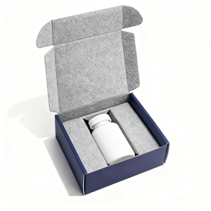 Boîtes d'emballage personnalisées avec logo imprimé pour les gommes à <span class=keywords><strong>la</strong></span> vitamine, les protéines naturelles saines, les comprimés de vitamines et les compléments alimentaires - Product Image 2