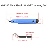Kit de couteaux de gravure et d'ébavurage 3D 3DSWAY pour modélisme, outils de découpe, de raclage et de finition pour imprimantes 3D