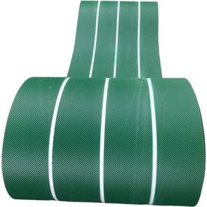 Зеленый Алмазный Узор ПВХ противоскользящая конвейерная лента с 2-летней гарантией на упаковочную машину - Product Image 4